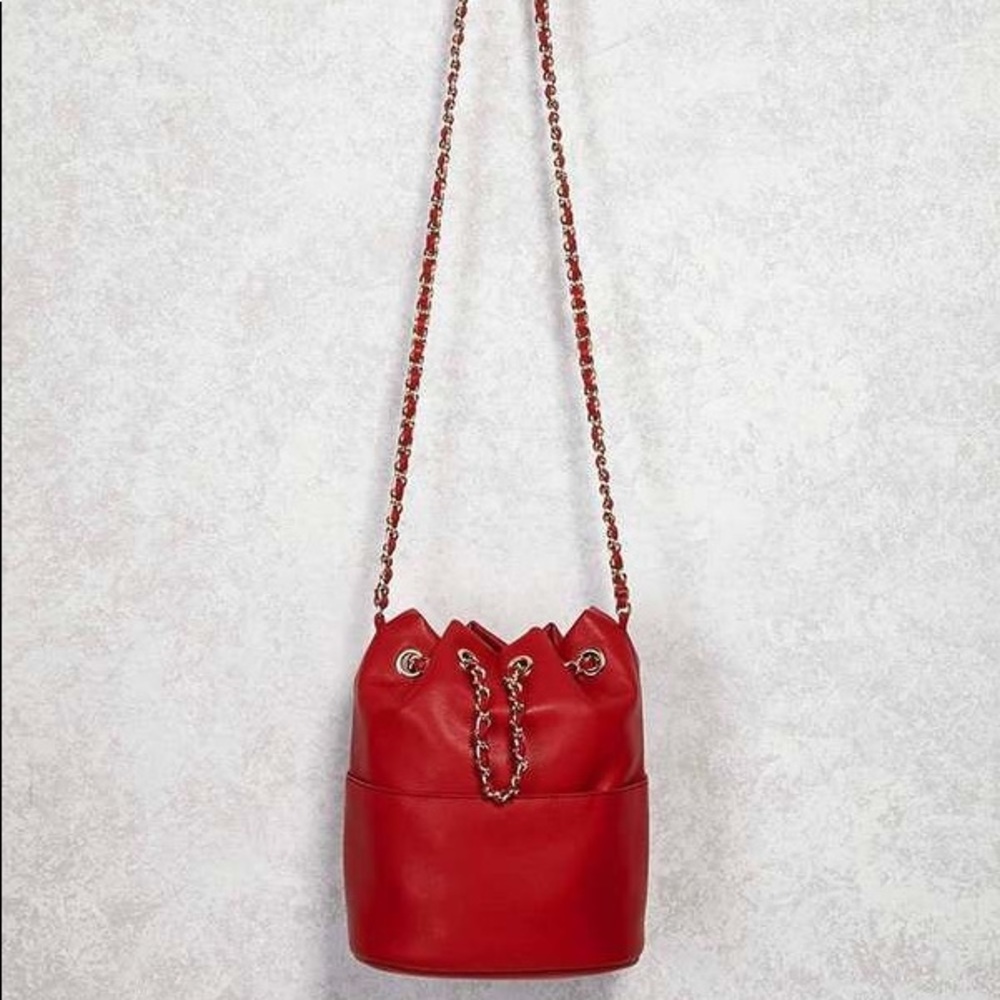 Red purse from forever 21